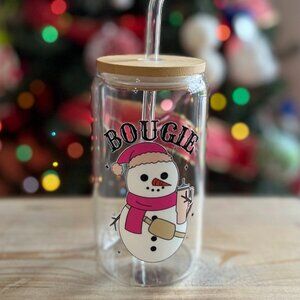 Bougie Snowgirl Cold Brewed Coffee Glass